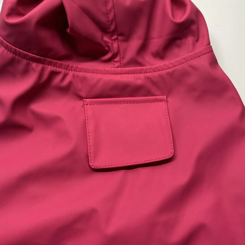 Berkshire Dog Coat MEDIUM Pink Polartec Fleece Lined Jacket Reflective Warm